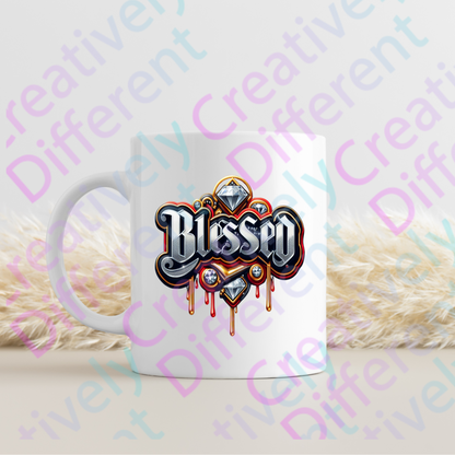 Bundle Blessed Bling Drip with Crown(Red & Purple)